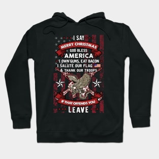 Merry Christmas America Hoodie